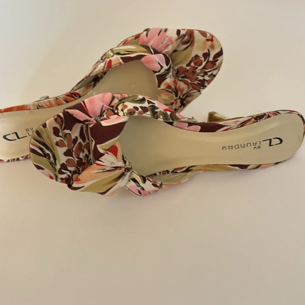 Chinese laundry sandals with 3 inch heels size 7 - Picture 3 of 5